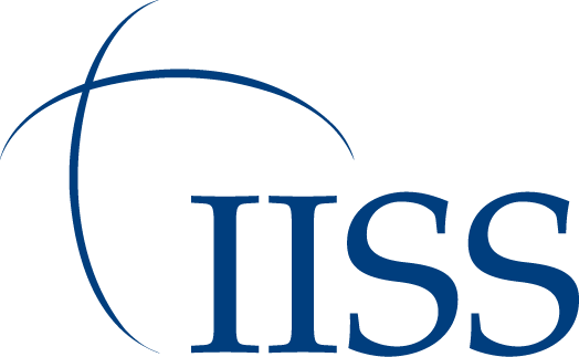IISS logo swish Acronym PMS281